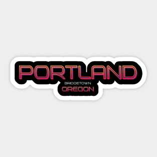 Portland Sticker